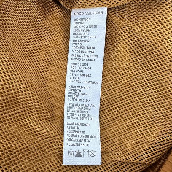 Good American Essential Track Pant WMNS 2 Golden Jogger Elastic Cuffs Active Gym - Picture 7 of 9